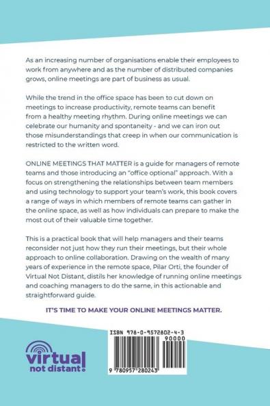 Online Meetings that Matter