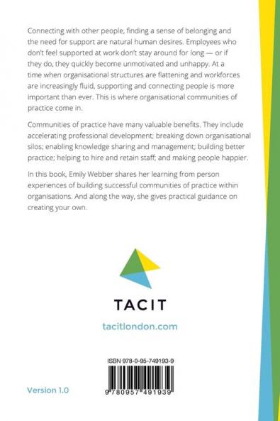 Building Successful Communities of Practice