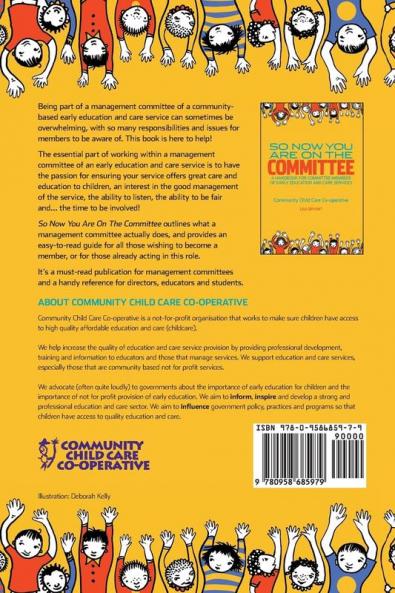So Now You Are On The Committee: A handbook for committee members of children's services