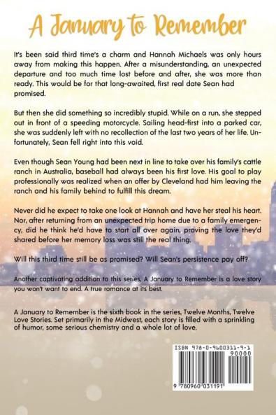 A January to Remember: 6 (Twelve Months Twelve Love Stories)