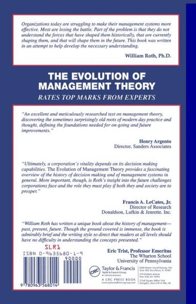 Evolution of Management Theory