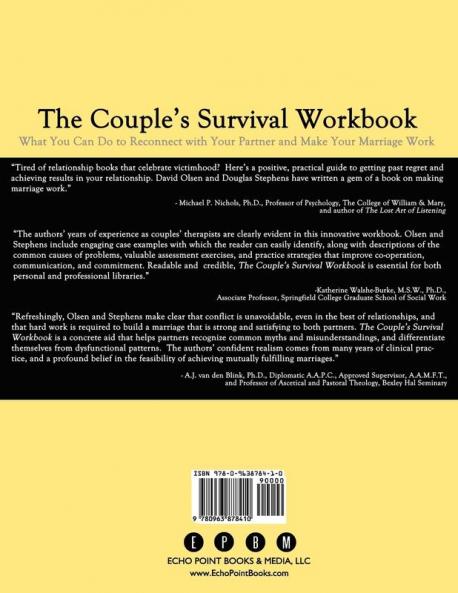 The Couple's Survival Workbook: What You Can Do To Reconnect With Your Parner and Make Your Marriage Work