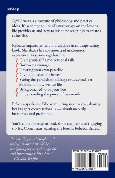 Life's Lessons Insights and Information for a Richer Life