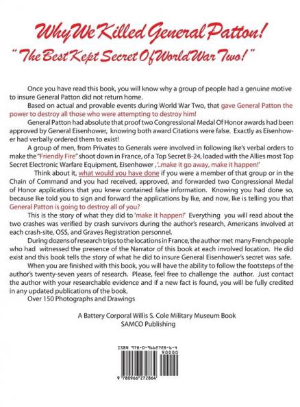 Why We Killed Patton!: "The Best Kept Secret Of World War Two!"