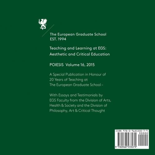 Poiesis Volume 16 2015