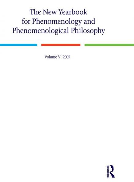 New Yearbook for Phenomenology and Phenomenological Philosophy