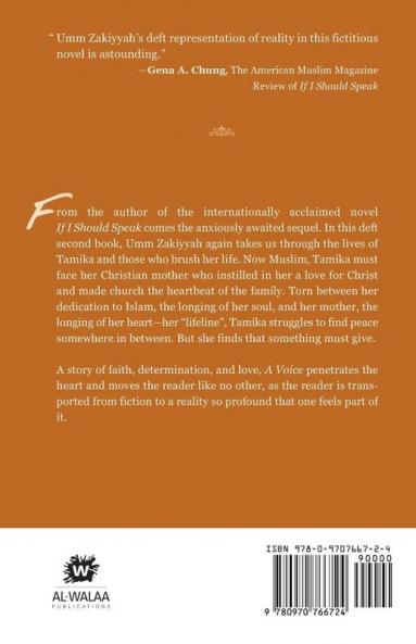 A Voice the Sequel to If I Should Speak