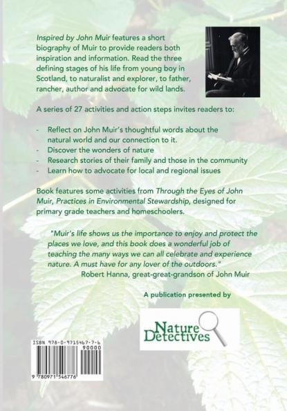 Inspired by John Muir: A Guide to Studying Nature Capturing Stories and Advocating for Wild Places