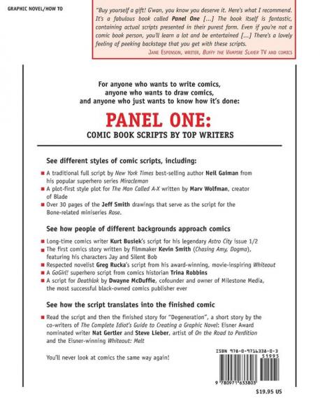 Panel One: Comic Book Scripts by Top Writers: 1 (Panel One Scripts by Top Comics Writers Tp (New Prtg))