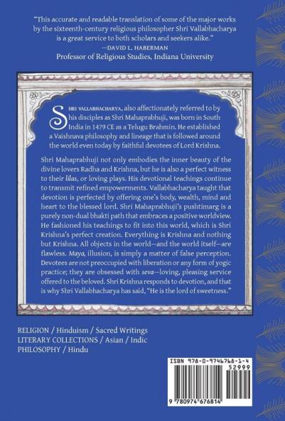 The Teachings of Shri Vallabhacharya