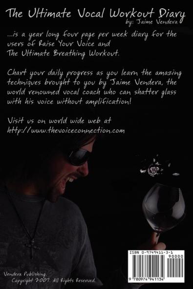 The Ultimate Vocal Workout Diary