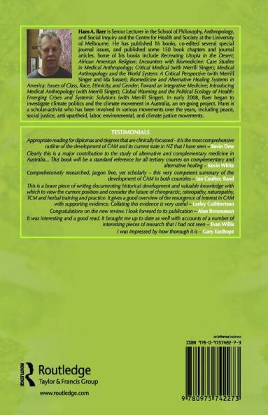 Complementary Medicine in Australia and New Zealand