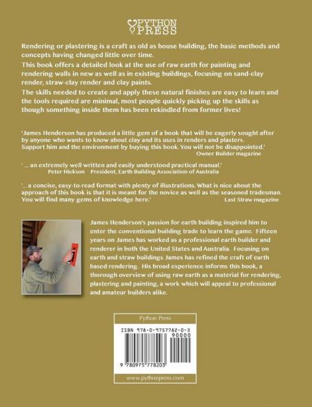 Earth Render - The Art of Clay Plaster Render and Paints