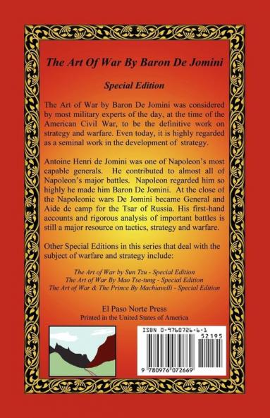 The Art of War by Baron de Jomini - Special Edition
