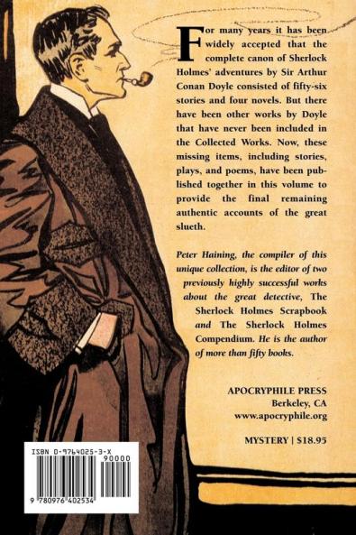 The Final Adventures of Sherlock Holmes