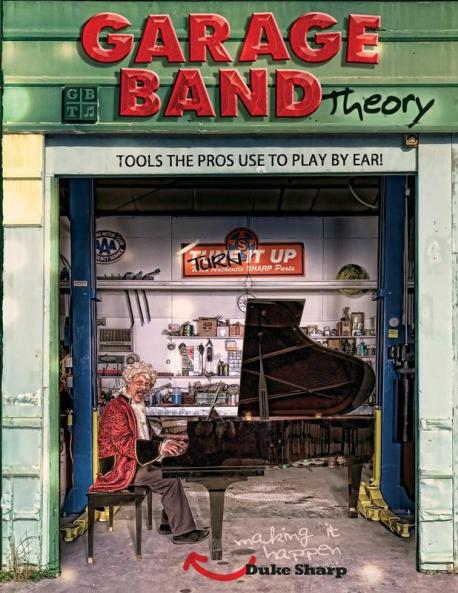Garage Band Theory: music theory-learn to read & play by ear tab & notation for guitar mandolin banjo ukulele piano beginner & advanced lessons improvisation chords & scales for jazz and blues