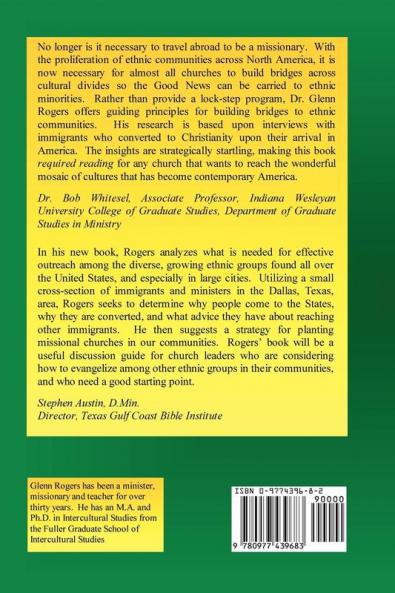 Evangelizing Immigrants: Outreach and Ministry Among Immigrants and Their Children