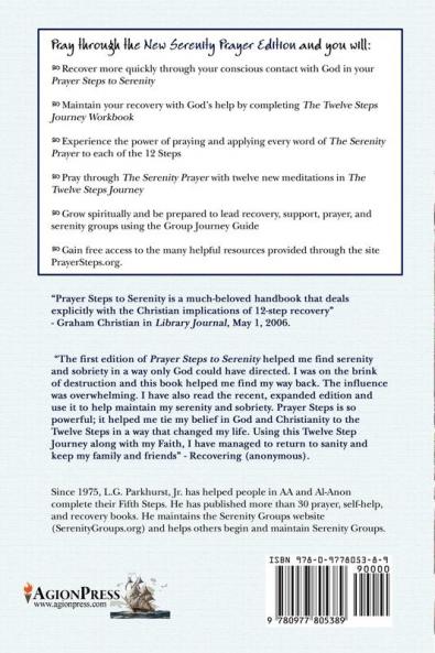 Prayer Steps to Serenity The Twelve Steps Journey: New Serenity Prayer Edition