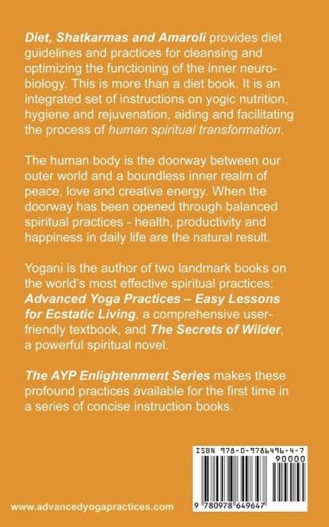 Diet Shatkarmas and Amaroli - Yogic Nutrition & Cleansing for Health and Spirit