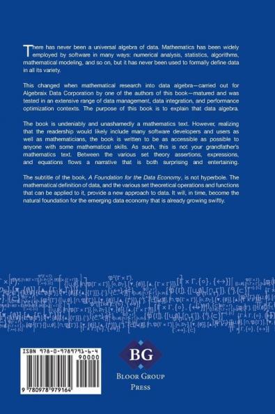 The Algebra of Data: A Foundation for the Data Economy