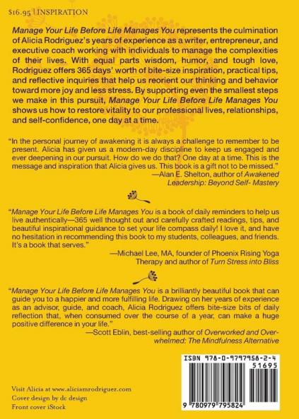 Manage Your Life Before Life Manages You