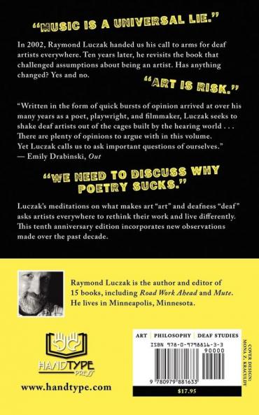 Silence Is a Four-Letter Word: On Art & Deafness (The Tenth Anniversary Edition)