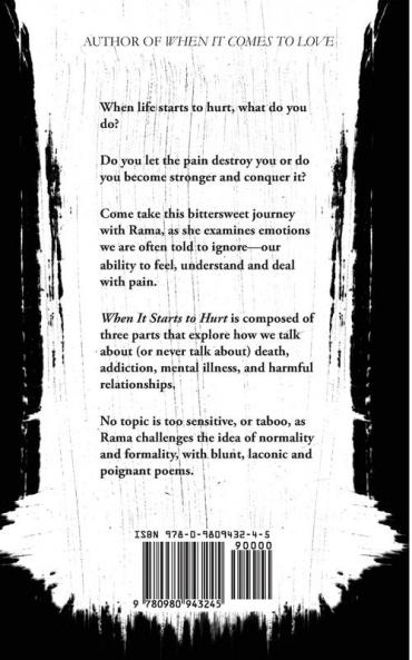 When It Starts to Hurt: a collection of poems