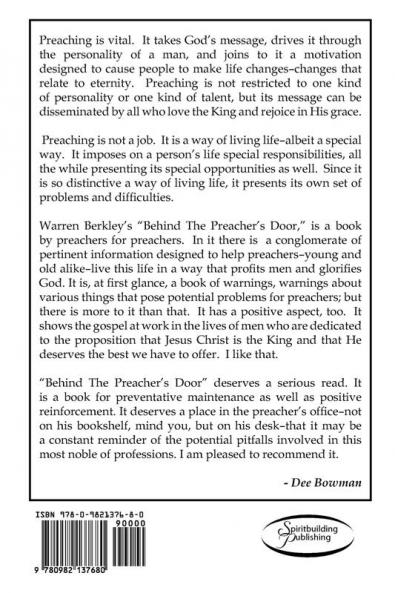 Behind The Preacher's Door