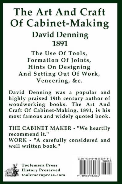 The Art and Craft of Cabinet-Making