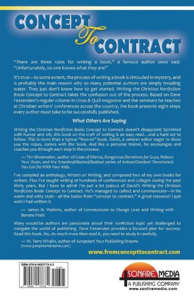 Writing the Christian Nonfiction Book: Concept to Contract