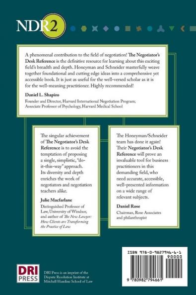 The Negotiator's Desk Reference