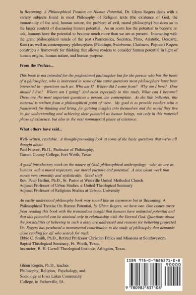 Becoming: A Philosophical Treatise On Human Potential