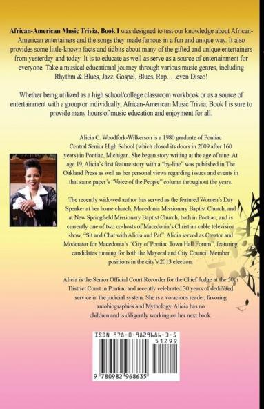 African-American Music Trivia Book I