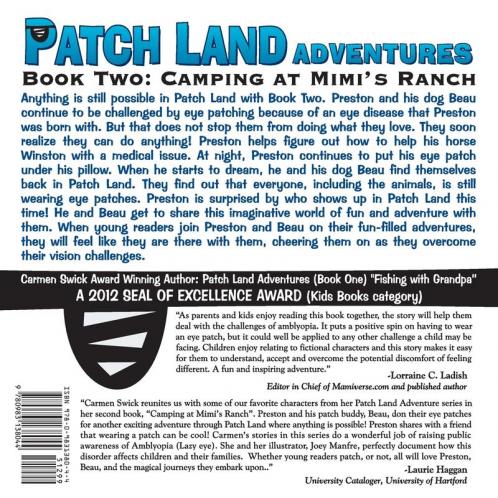 Patch Land Adventures Book two Camping at Mimi's Ranch