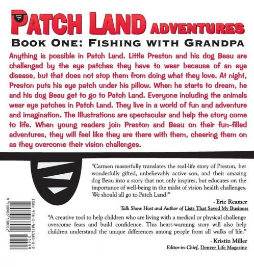 Patch Land Adventures (book one hardcover) Fishing with Grandpa