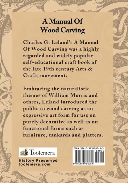 A Manual of Wood Carving