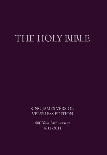 The Holy Bible King James Version Verseless Edition