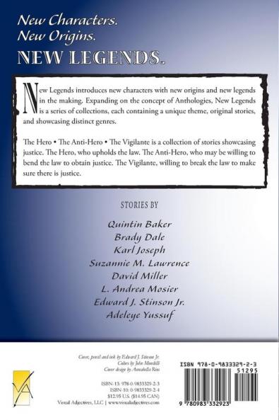 New Legends: Hero Anti-Hero Vigilante - Vigilante Edition