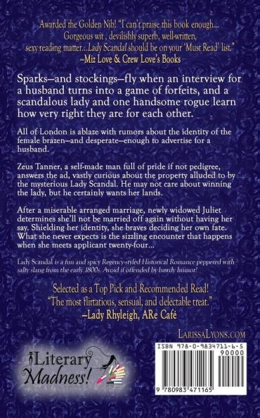 Lady Scandal: Steamy Hot LOL Regency Romance