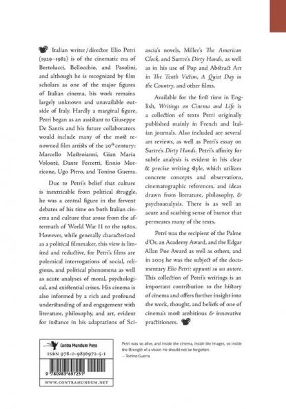 Writings on Cinema and Life