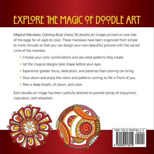 Magical Mandalas Coloring Book: Magical Designs: 1 (Doodle Art Alley Books)