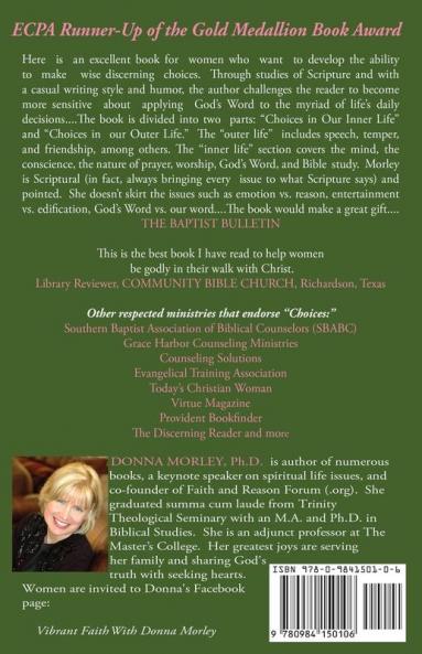 Choices That Lead to Godliness
