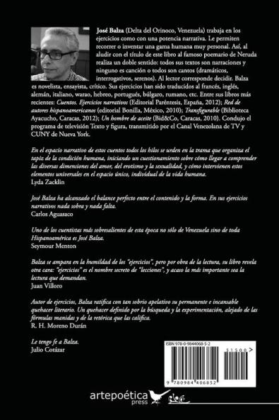 Veinte Ejercicios Narrativos y Una Cancion