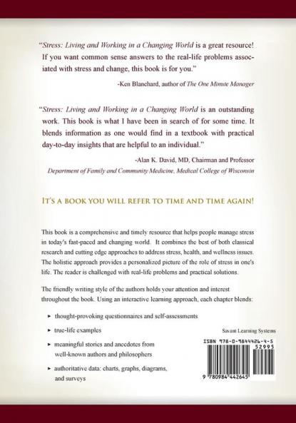 Stress: Living and Working in a Changing World