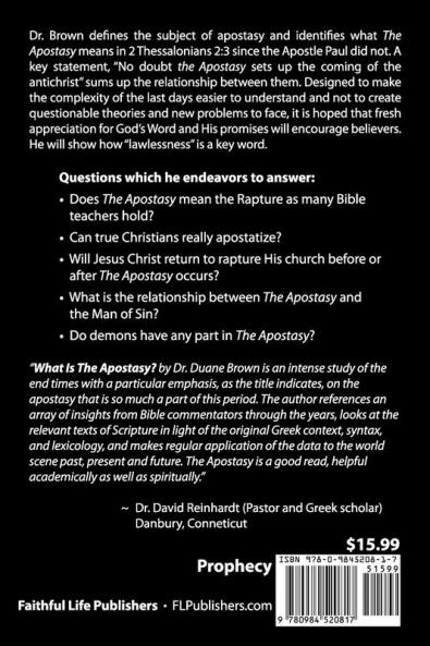 What Is the Apostasy?