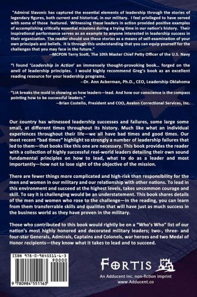 Leadership in Action - Principles Forged in the Crucible of Military Service Can Lead Corporate America Back to the Top