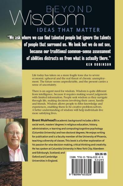 Beyond Wisdom: Ideas That Matter