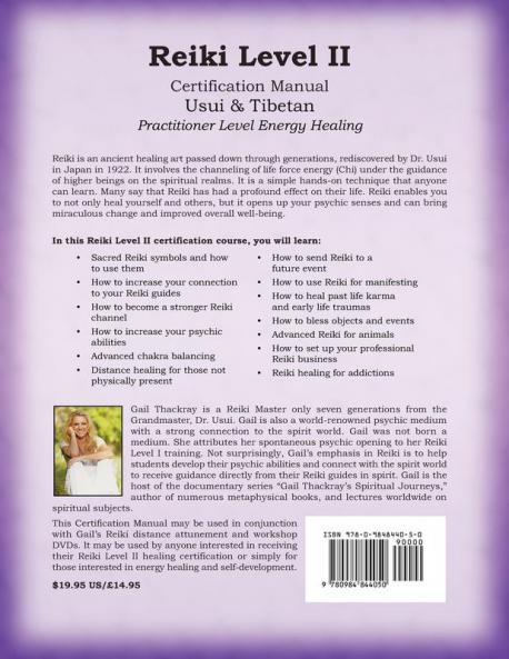 REIKI Usui & Tibetan Level II Certification Manual Practitioner Level Energy Healing