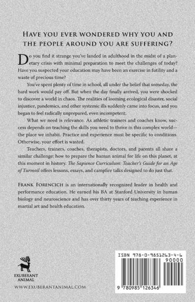 The Sapience Curriculum: Teacher's Guide for an Age of Turmoil