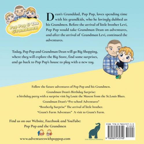 Grandman Dean Goes Big Shopping: 1 (Adventures with Pop Pop)